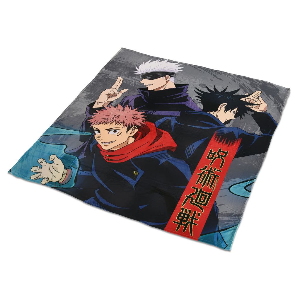 Zdjęcie produktu Jujutsu Kaisen - Grupa Koc Pluszowy