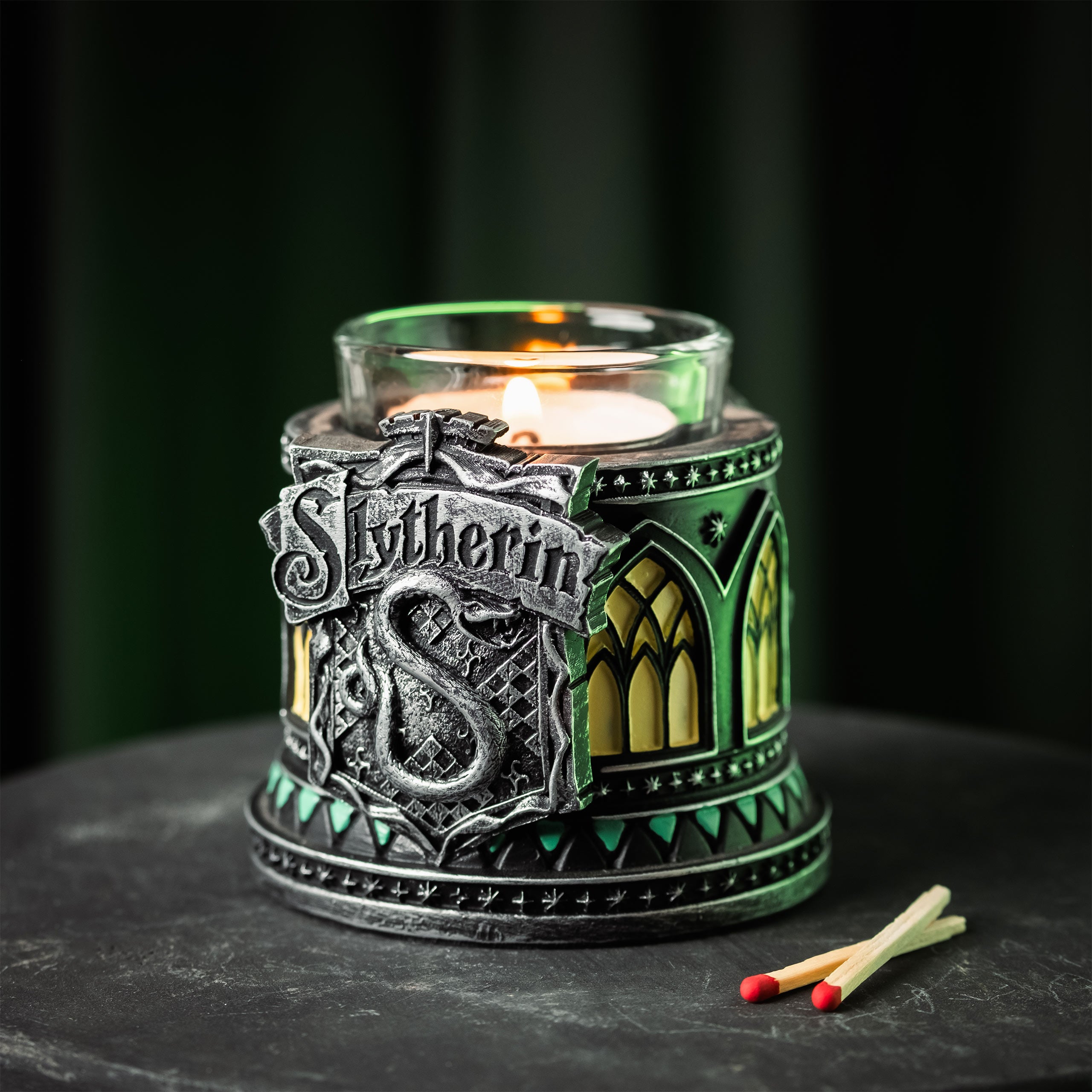 Product image Slytherin Tea Light Holder - Harry Potter
