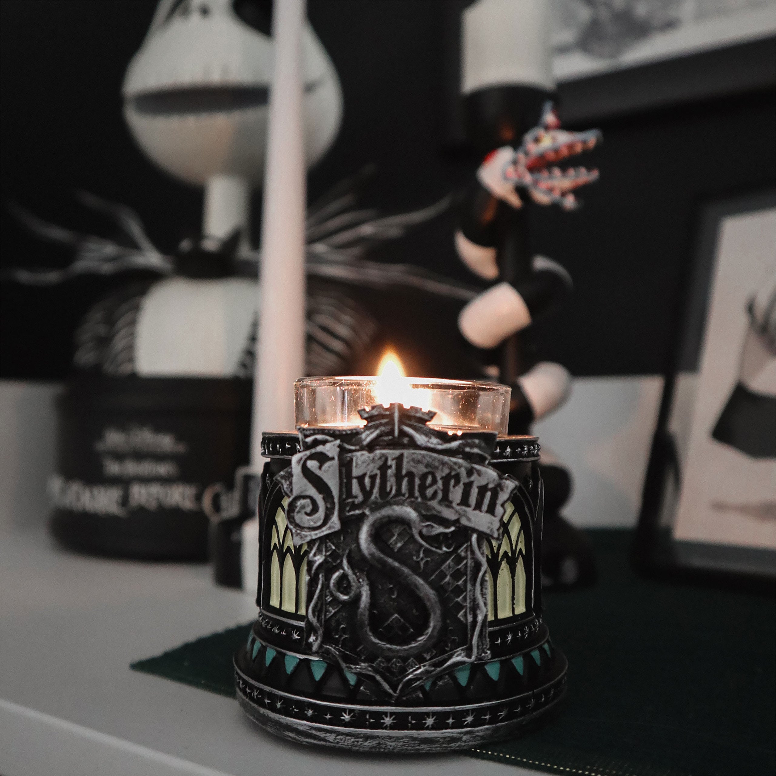 Product image Slytherin Tea Light Holder - Harry Potter