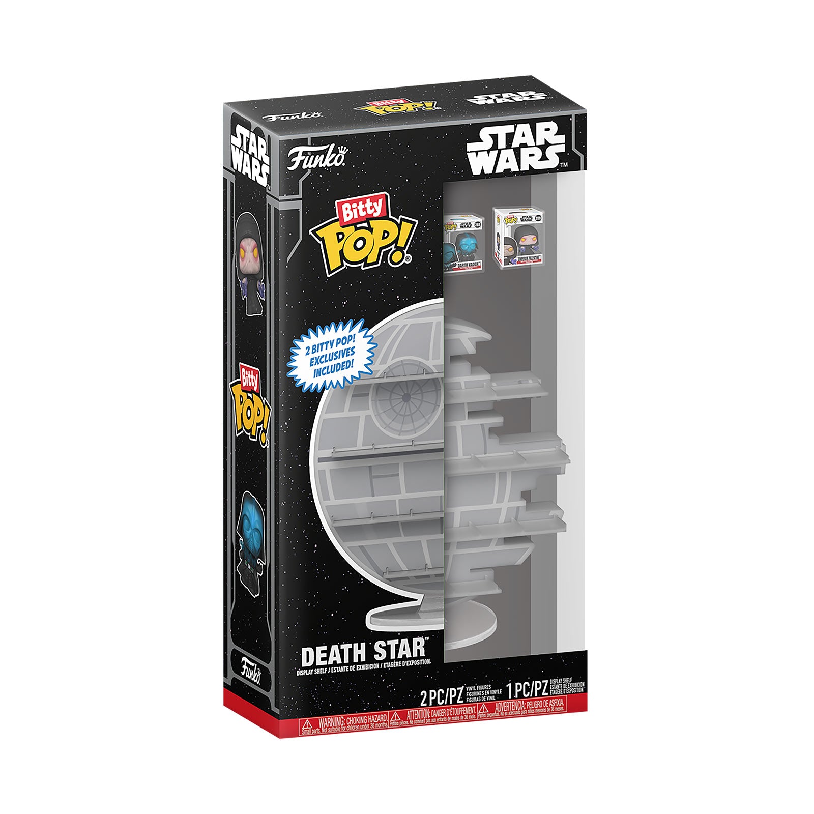 Zdjęcie produktu Star Wars - Gwiazda Śmierci Funko Bitty Pop Display z 2 figurkami