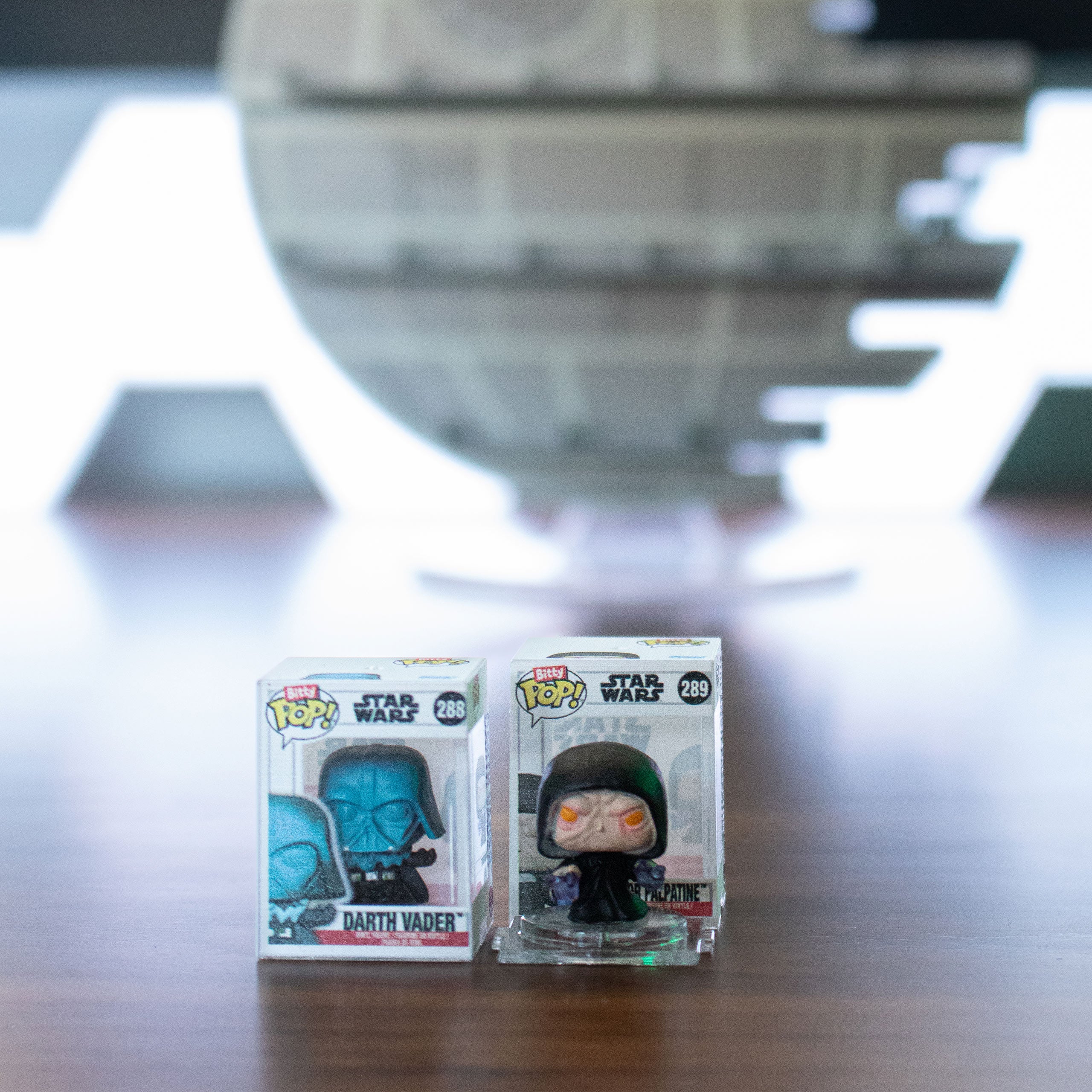 Zdjęcie produktu Star Wars - Gwiazda Śmierci Funko Bitty Pop Display z 2 figurkami