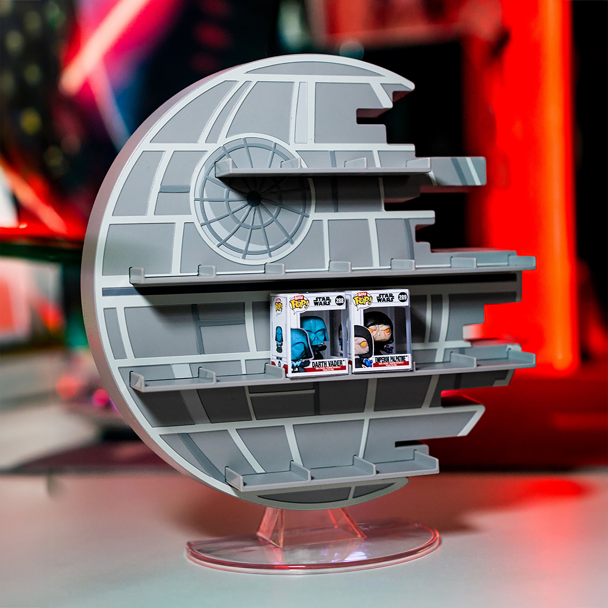 Zdjęcie produktu Star Wars - Gwiazda Śmierci Funko Bitty Pop Display z 2 figurkami