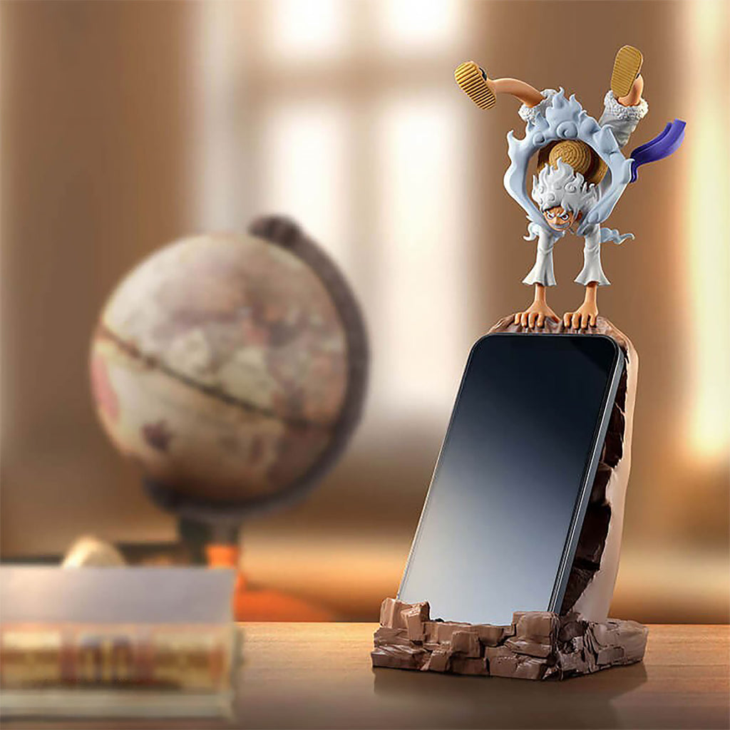 Zdjęcie produktu One Piece: Gear 5 - Monkey D. Luffy Figurka Uchwyt na Telefon