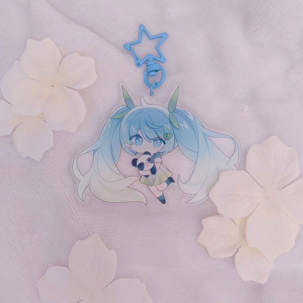 Zdjęcie produktu Hatsune Miku - Kawaii Spring Time akrylowy brelok