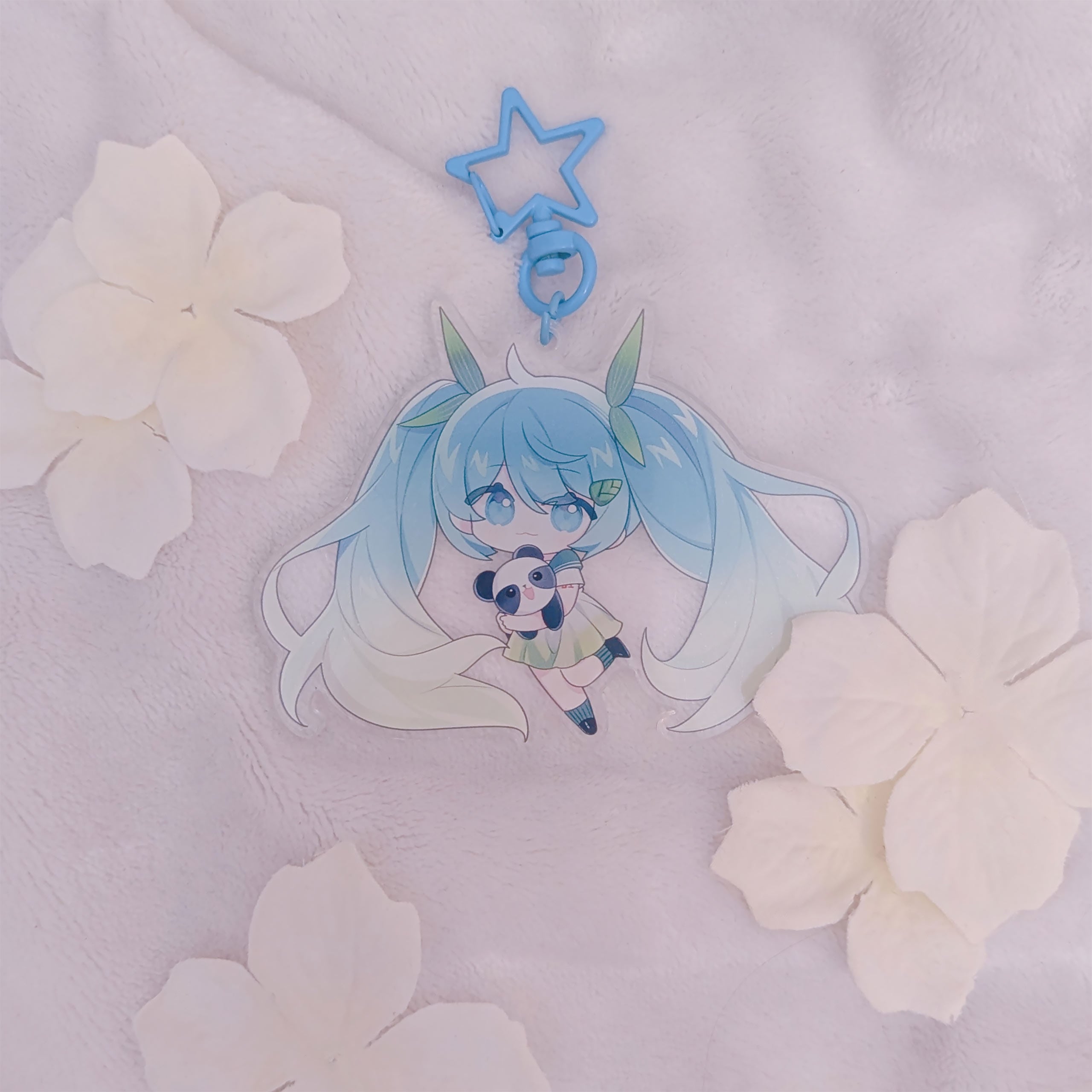 Zdjęcie produktu Hatsune Miku - Kawaii Spring Time akrylowy brelok