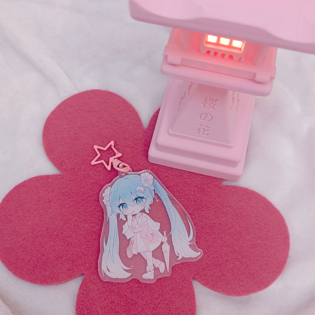 Zdjęcie produktu Hatsune Miku - Kawaii Summer Time Akrylowy Breloczek