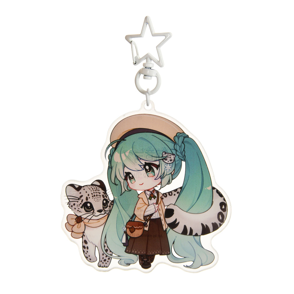 Zdjęcie produktu Hatsune Miku - Kawaii Winter Time akrylowy brelok