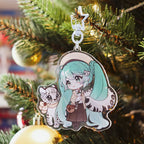 Zdjęcie produktu Hatsune Miku - Kawaii Winter Time akrylowy brelok