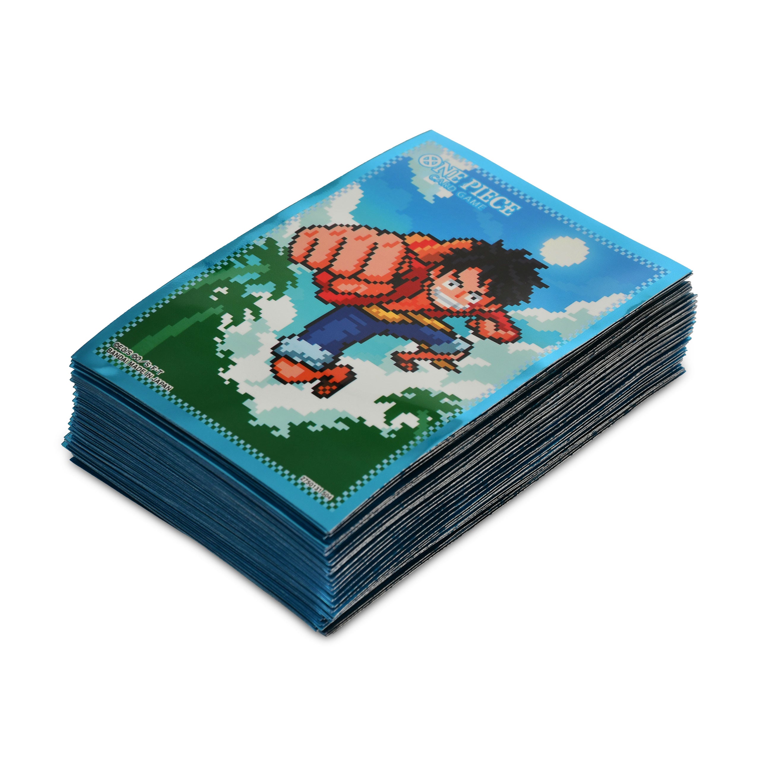 Zdjęcie produktu One Piece Card Game - Luffy Pixelart Oficjalne Koszulki na Karty 8 Ochraniaczy na Karty
