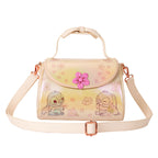 Zdjęcie produktu Lilo & Stitch - Torebka Angel i Stitch z kwiatowym motywem