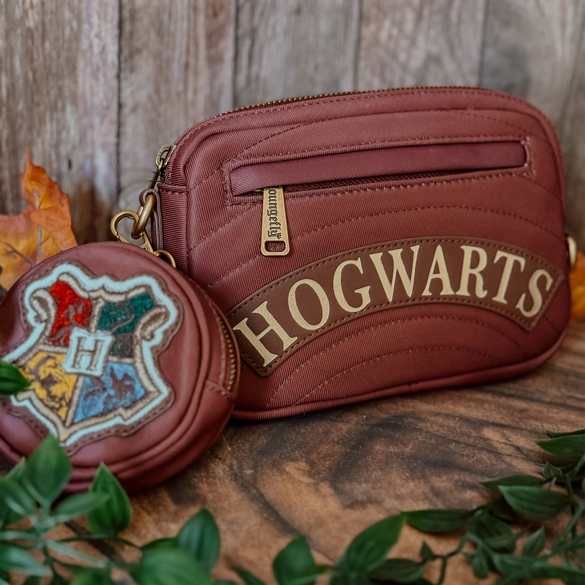 Zdjęcie produktu Harry Potter - Torba na ramię Hogwarts z portfelem