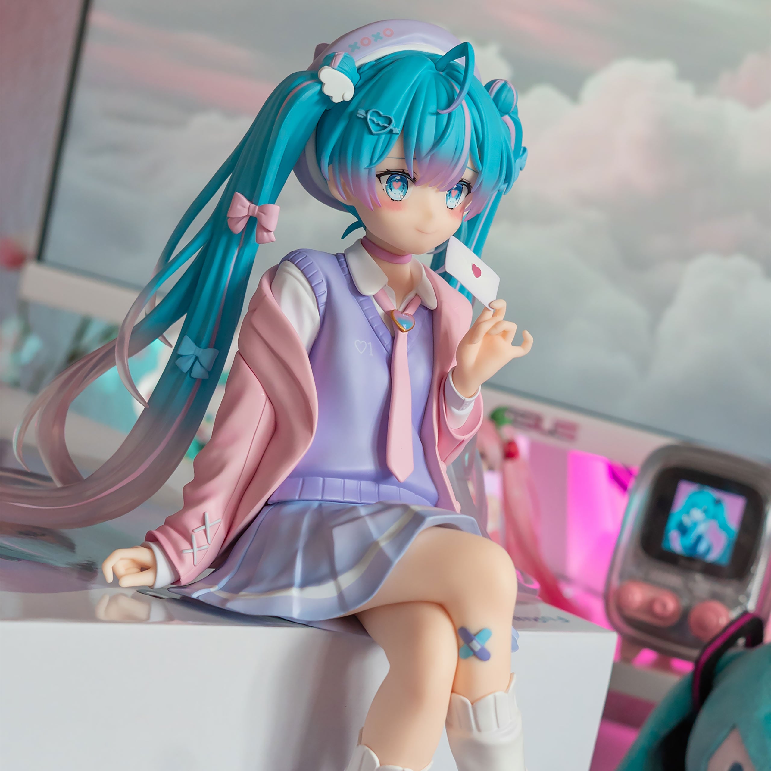 Zdjęcie produktu Hatsune Miku - Love Blazer Tenitol Noodle Stopper Statue