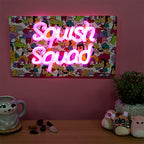 Zdjęcie produktu Squishmallows - Squish Squad Neonowa Lampka Ścienna
