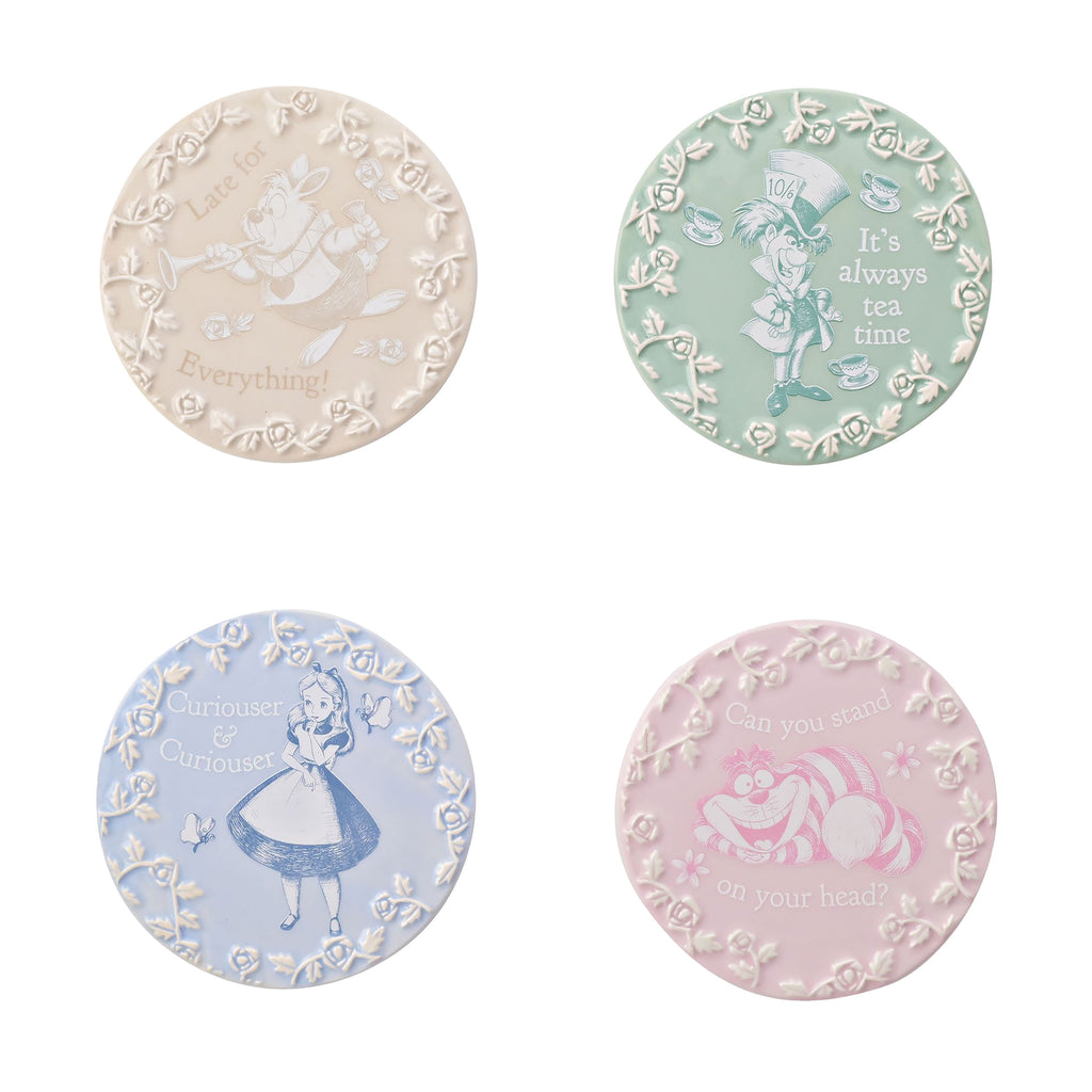 Product image Alice in Wonderland - Characters Coaster 4-piece set