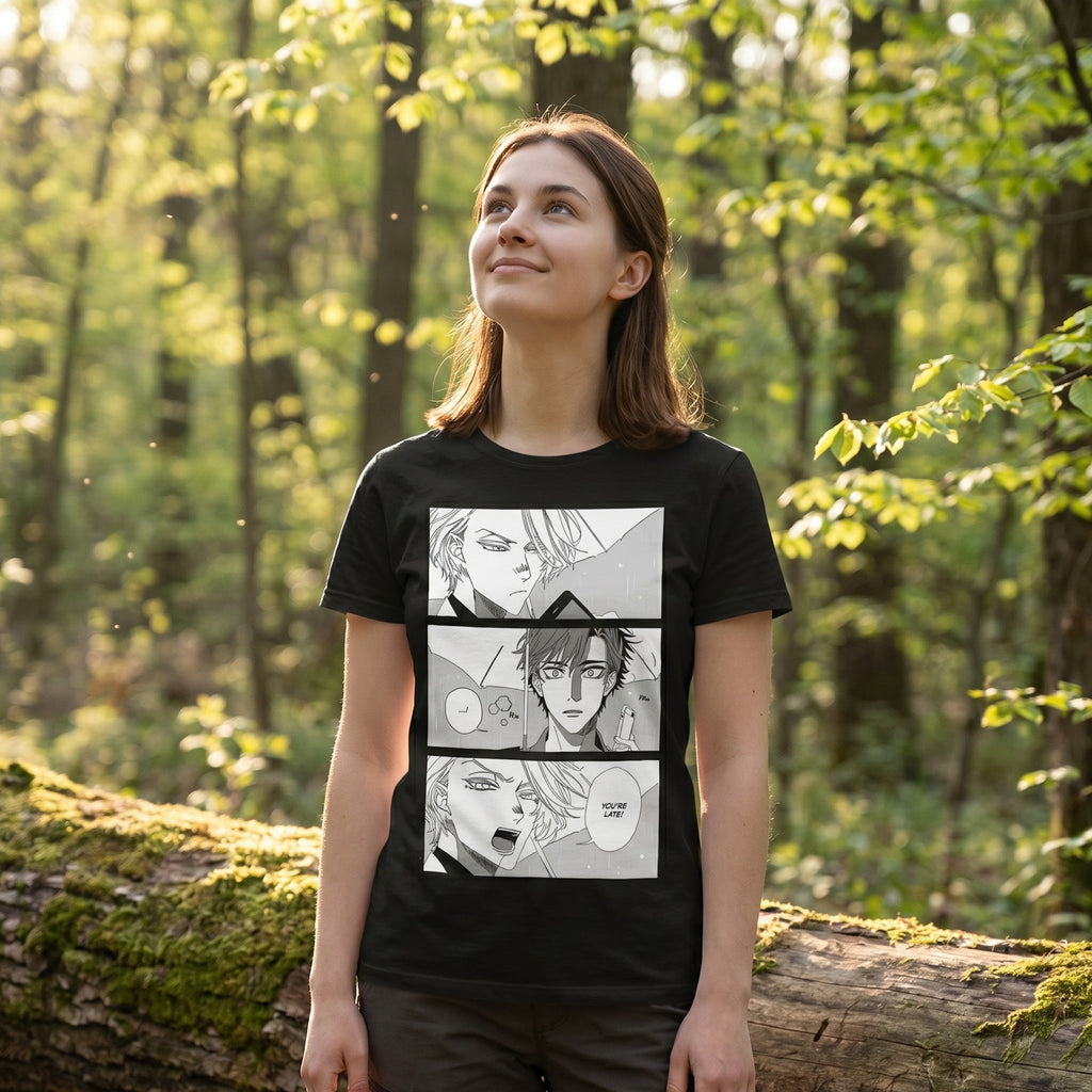 Zdjęcie produktu You're Late T-Shirt dla fanów Therapy Game