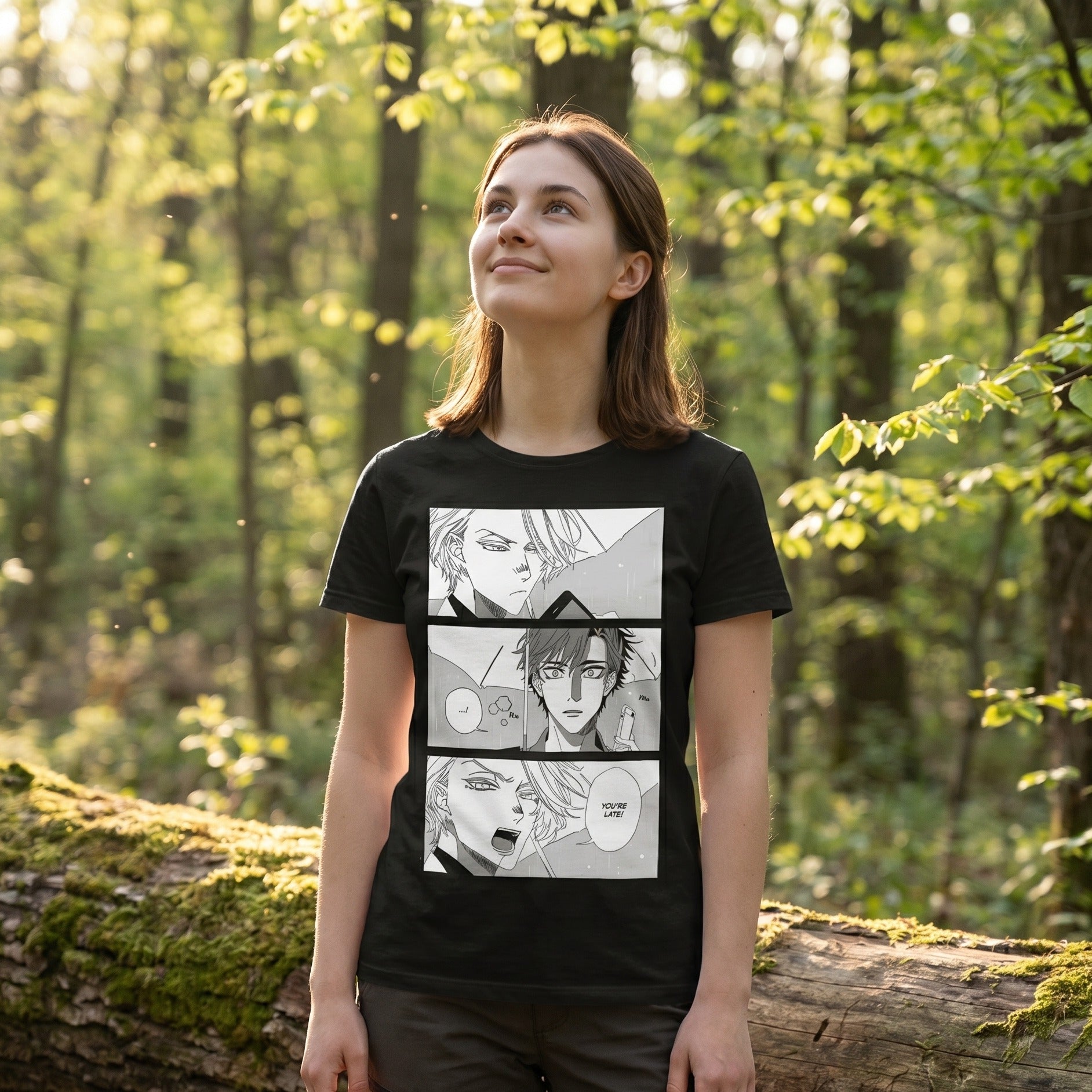 Zdjęcie produktu You're Late T-Shirt dla fanów Therapy Game