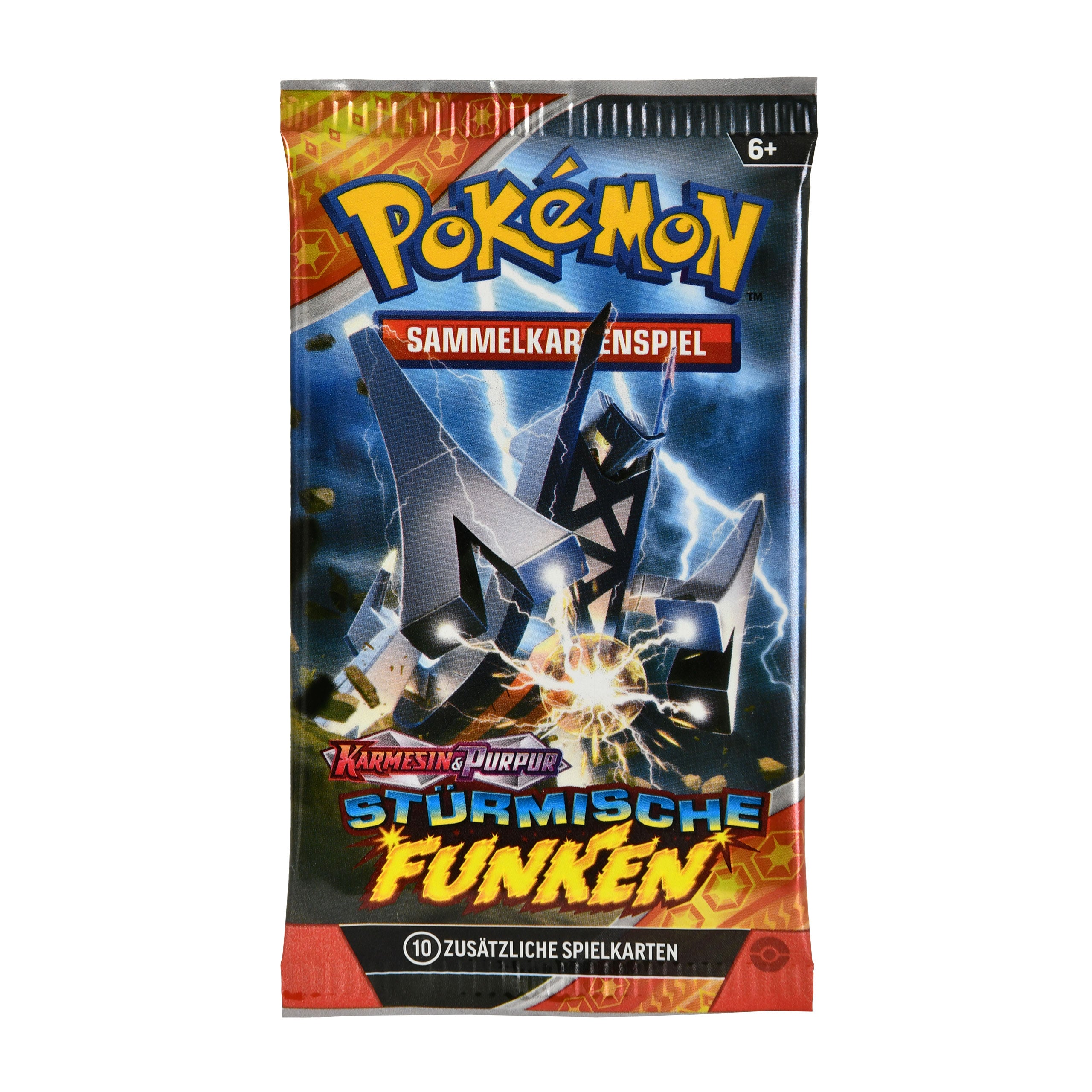 Zdjęcie produktu Pokemon - Karmazyn i Purpura Burzowe Iskry Karty Kolekcjonerskie Booster