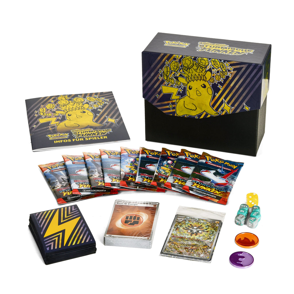 Zdjęcie produktu Pokemon - Szkarłat i Purpura Burzowe Iskry Elite Trainer Box