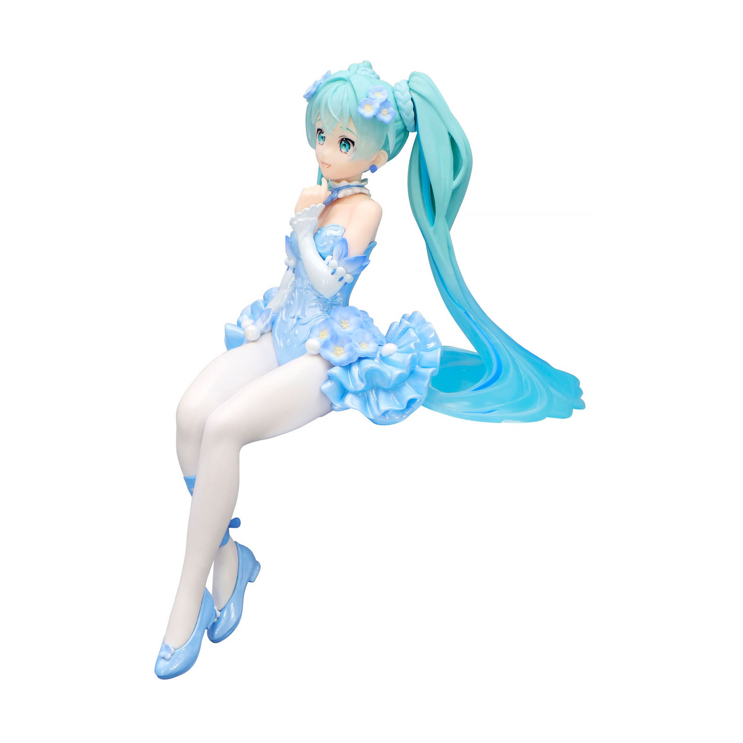 Zdjęcie produktu Hatsune Miku - Figurka Noodle Stopper Flower Fairy Nemophila Pail Blue Color Version