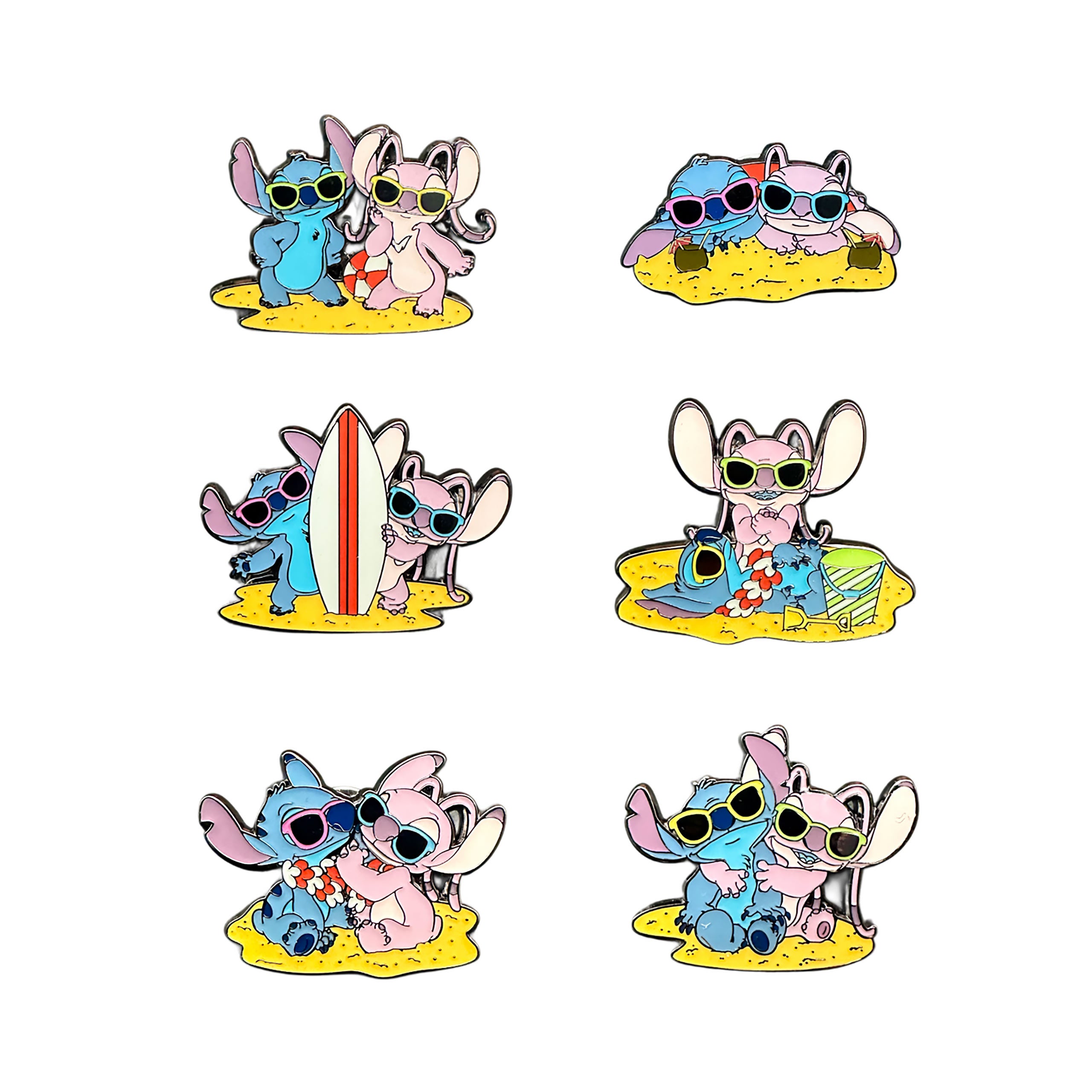 Product image Lilo & Stitch - Angel and Stitch on the Beach Mystery Pin