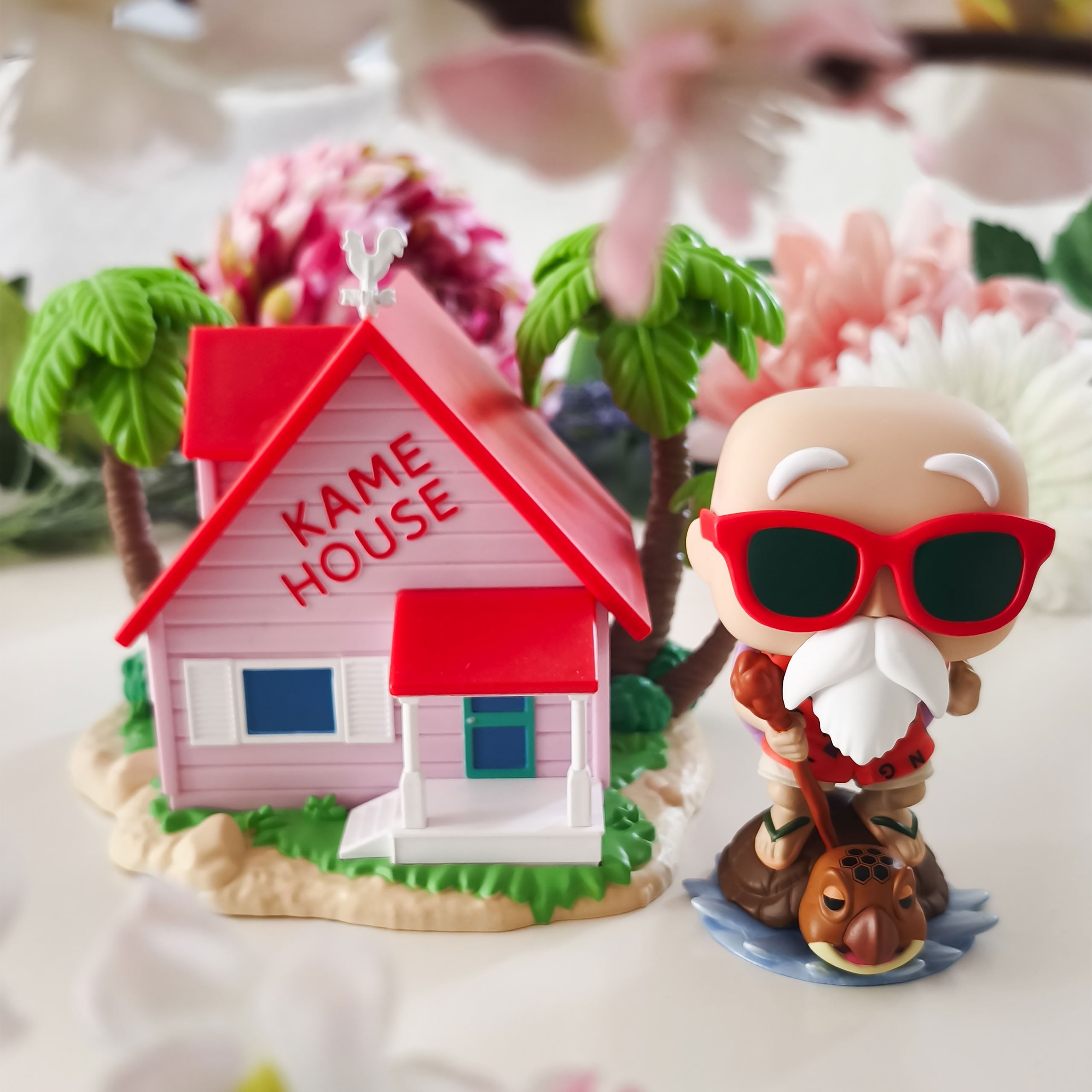 Zdjęcie produktu Dragon Ball - Kame House z Mistrzem Roshi Funko Pop Diorama