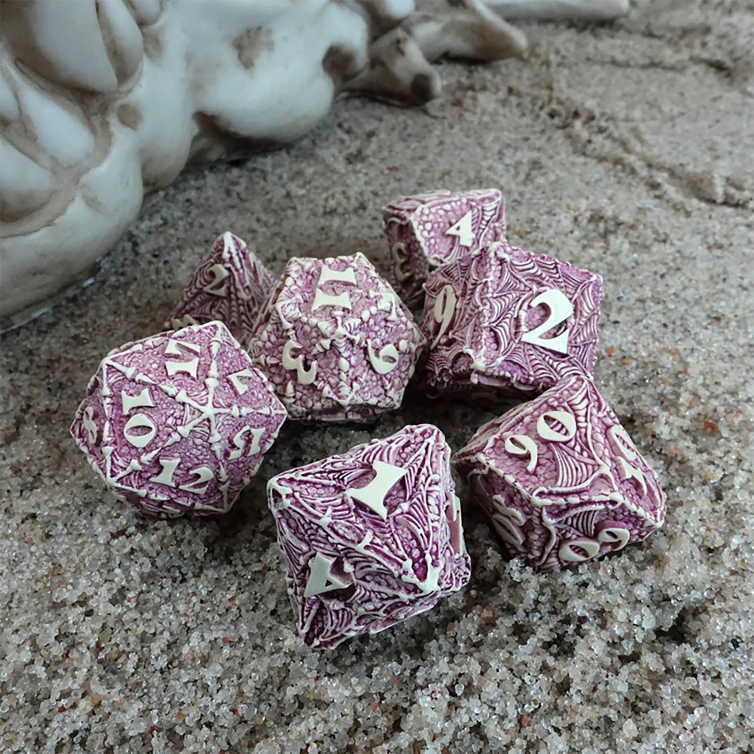 Product image Dracopolis - The Yucatan Featherwing Dice Set 7pcs