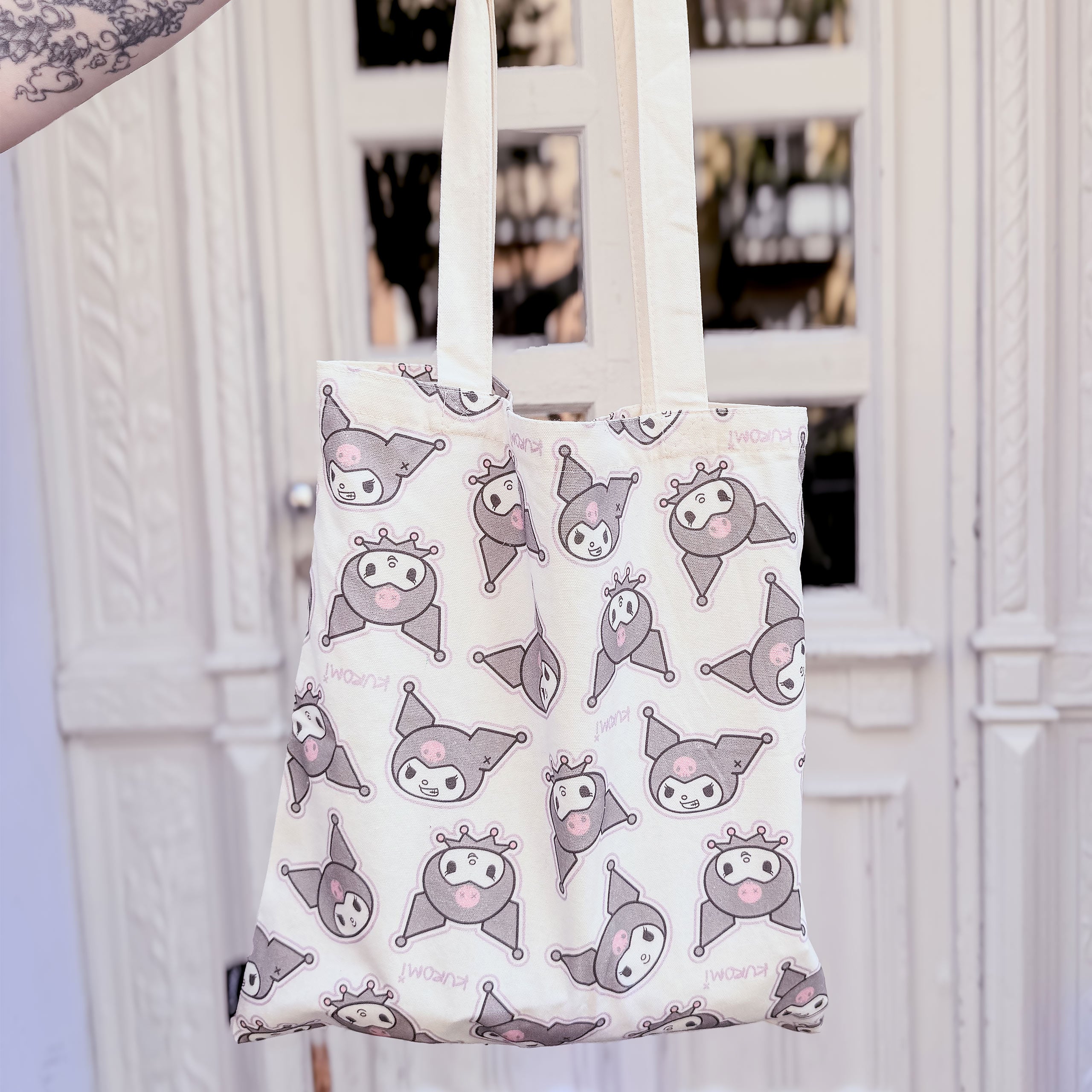 Zdjęcie produktu Hello Kitty - Kuromi torba na zakupy