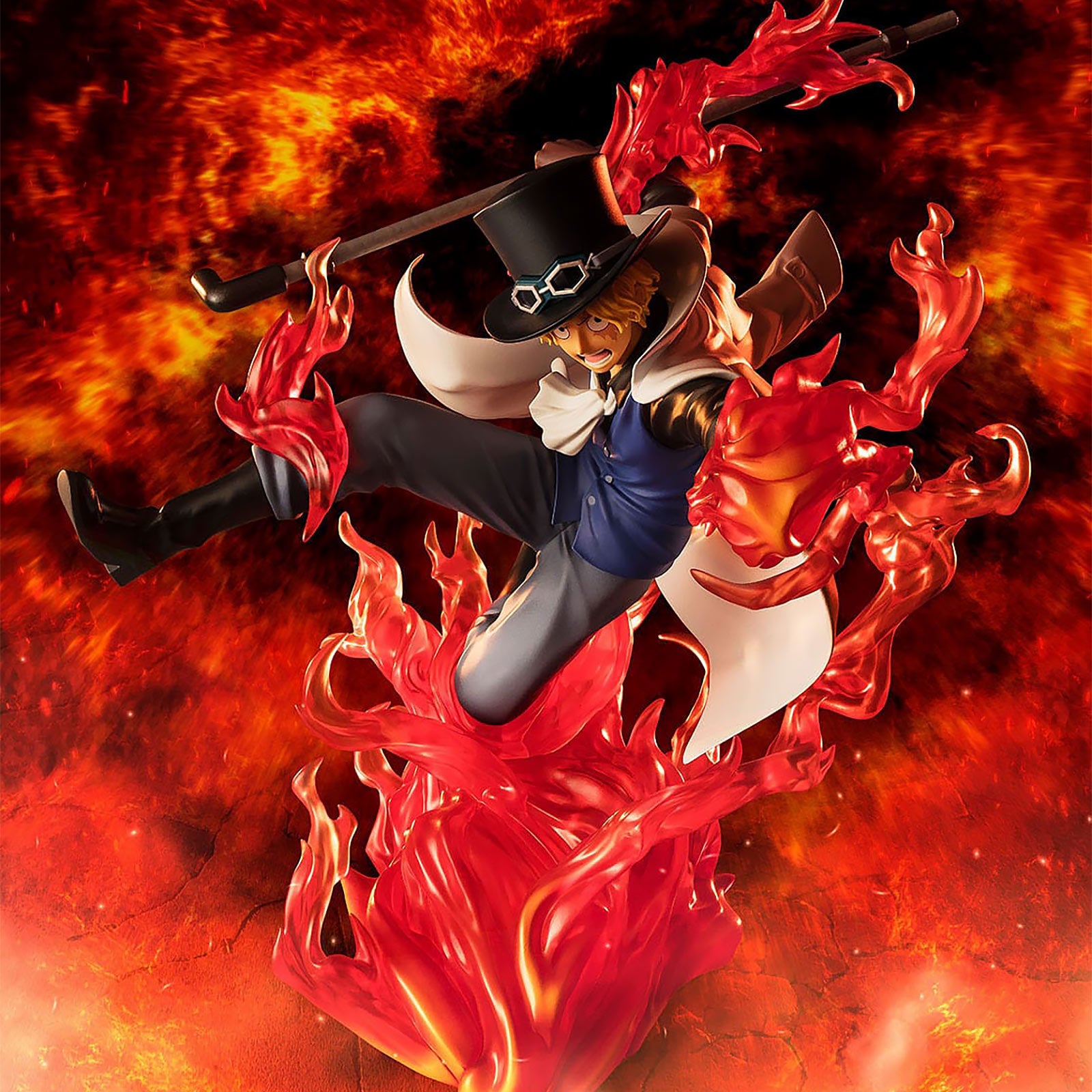Zdjęcie produktu One Piece - Sabo Fire Fist Rook Check Extra Battle Statue