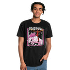 Zdjęcie produktu Deadpool - Koszulka Pink Unicorn Ride czarna