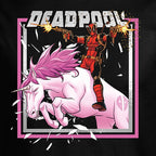 Zdjęcie produktu Deadpool - Koszulka Pink Unicorn Ride czarna