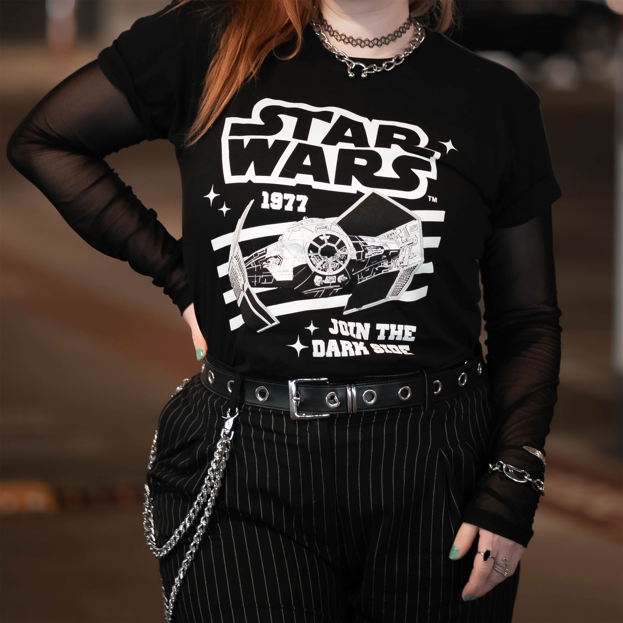 Zdjęcie produktu Star Wars - TIE Fighter Koszulka czarna