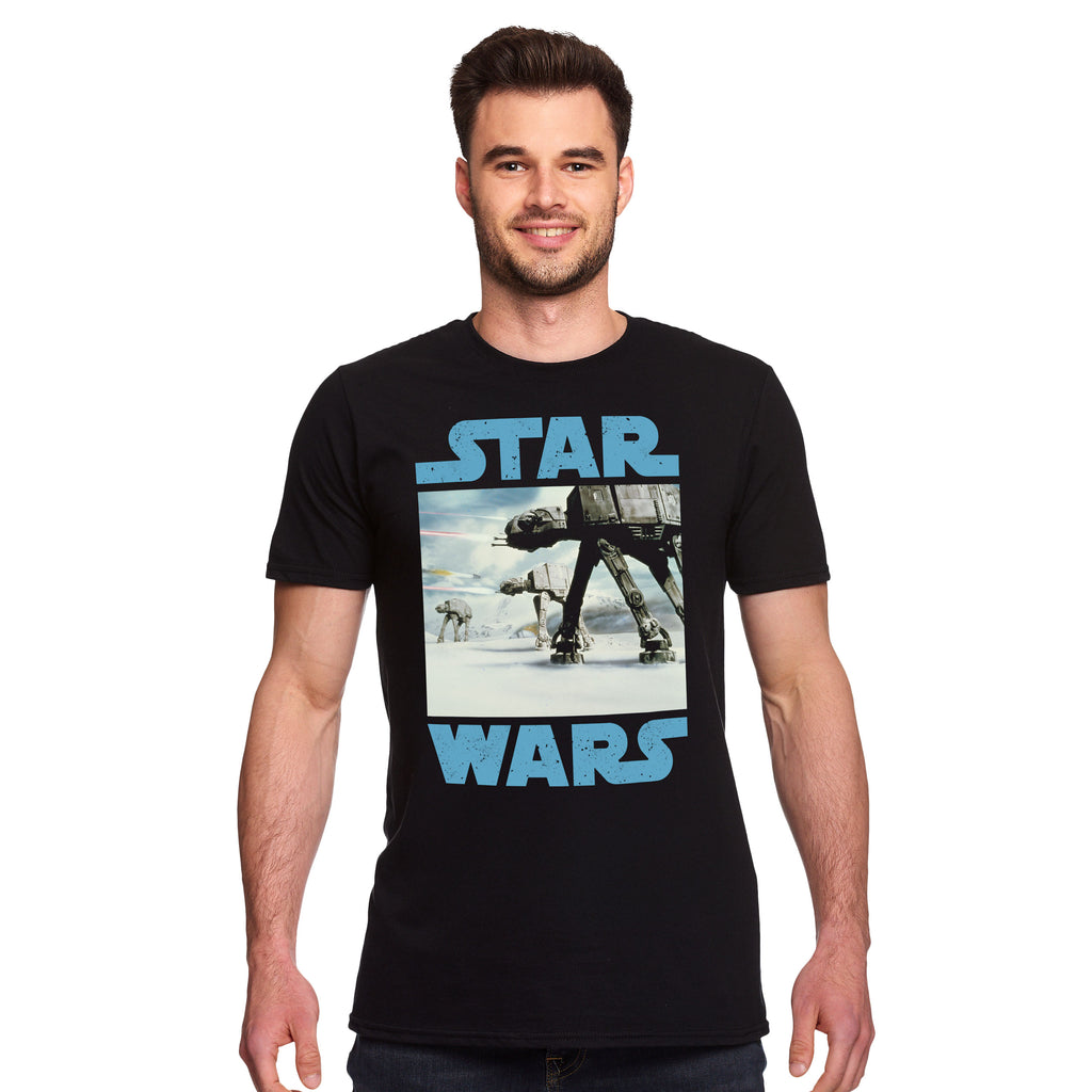 Zdjęcie produktu Star Wars - AT-AT na Hoth Czarna Koszulka