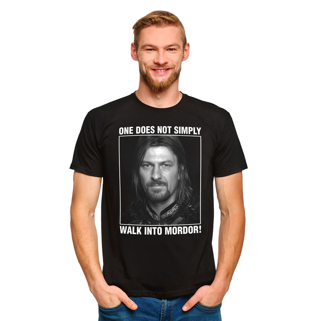 Zdjęcie produktu Boromir One Does Not Simply Walk Into Mordor T-Shirt - Władca Pierścieni