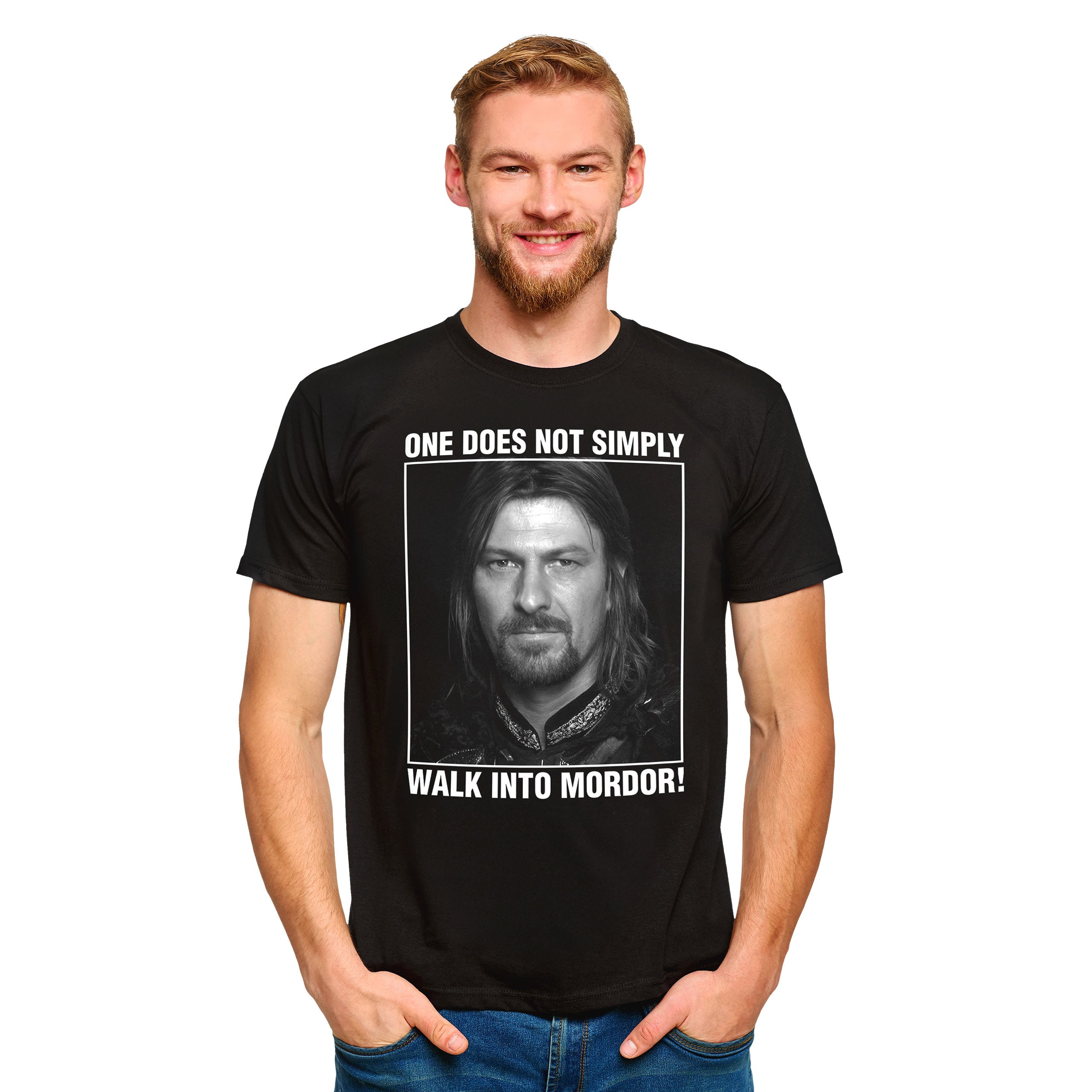 Zdjęcie produktu Boromir One Does Not Simply Walk Into Mordor T-Shirt - Władca Pierścieni