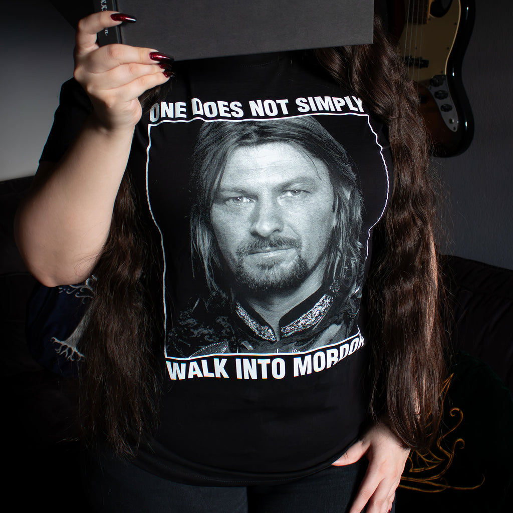 Zdjęcie produktu Boromir One Does Not Simply Walk Into Mordor T-Shirt - Władca Pierścieni