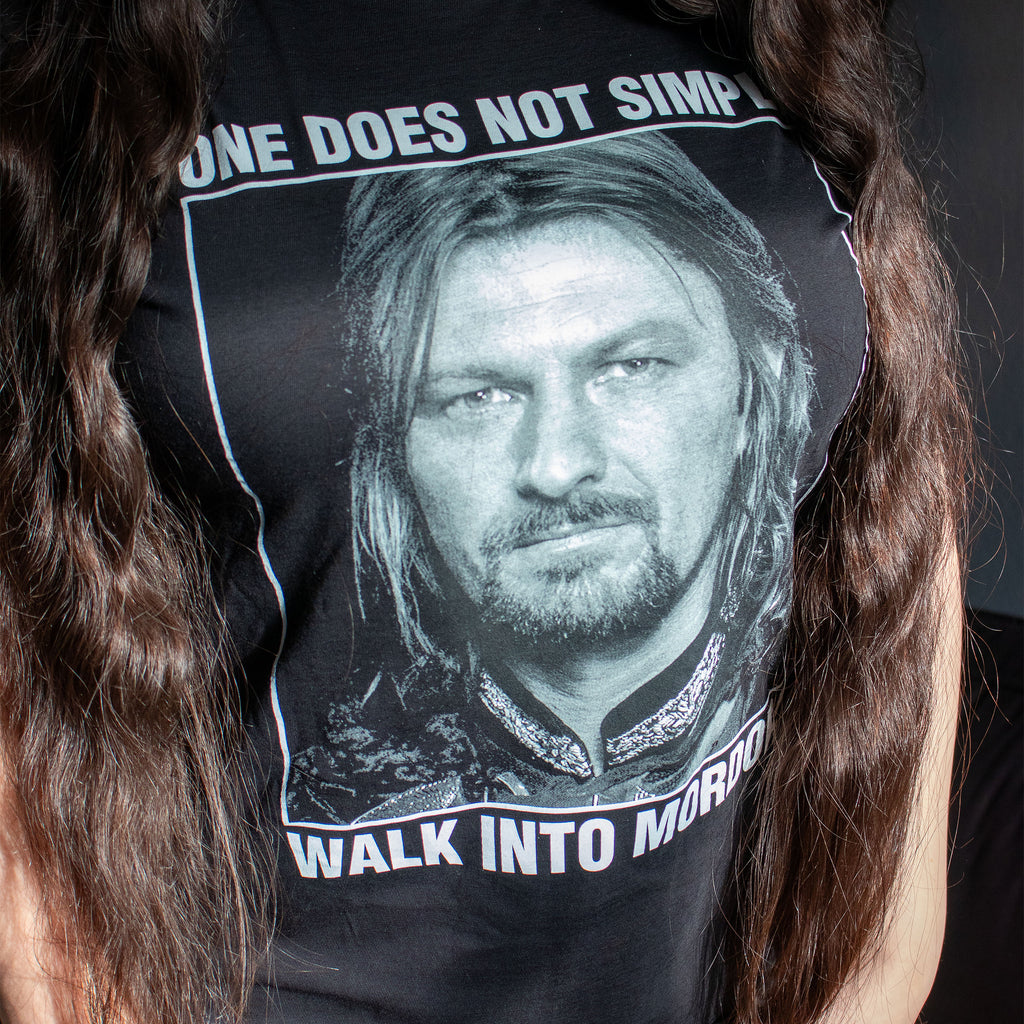Zdjęcie produktu Boromir One Does Not Simply Walk Into Mordor T-Shirt - Władca Pierścieni