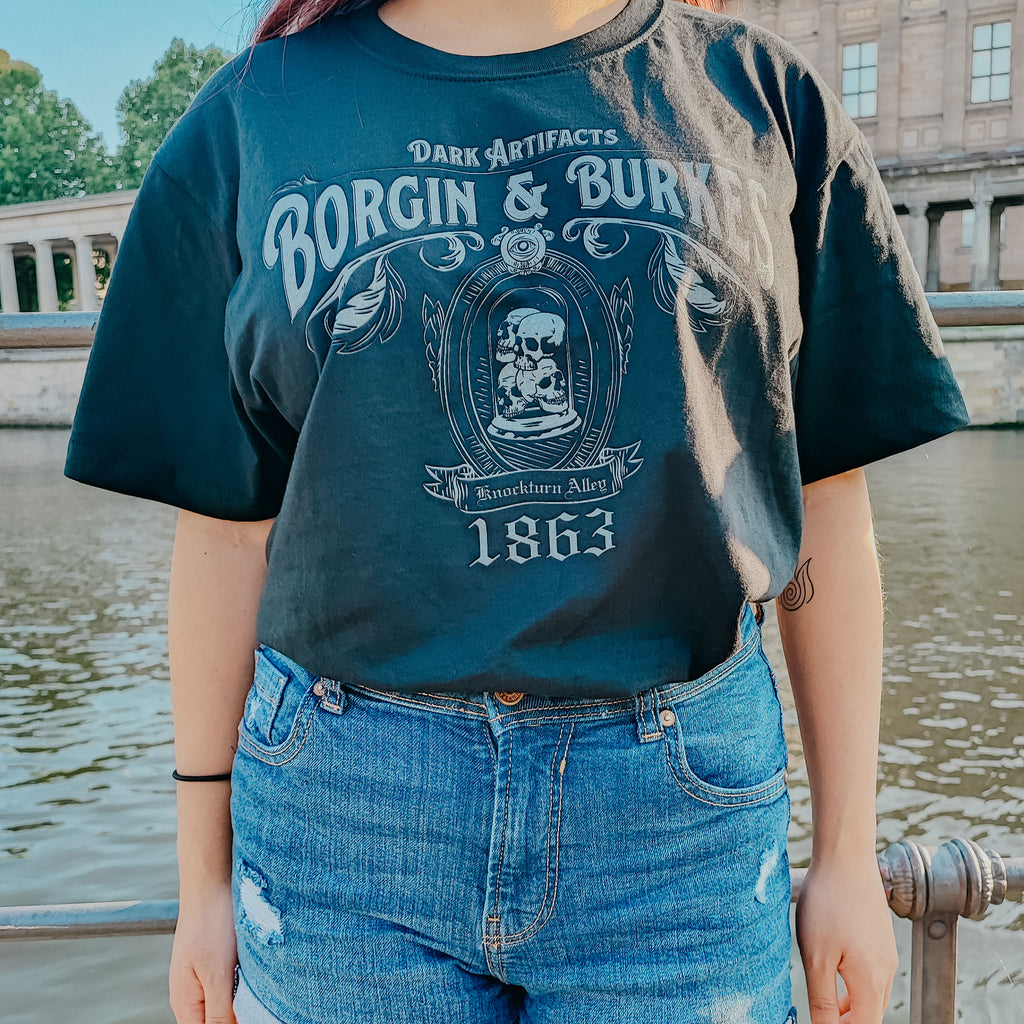 Zdjęcie produktu Koszulka Borgin and Burkes czarna - Harry Potter