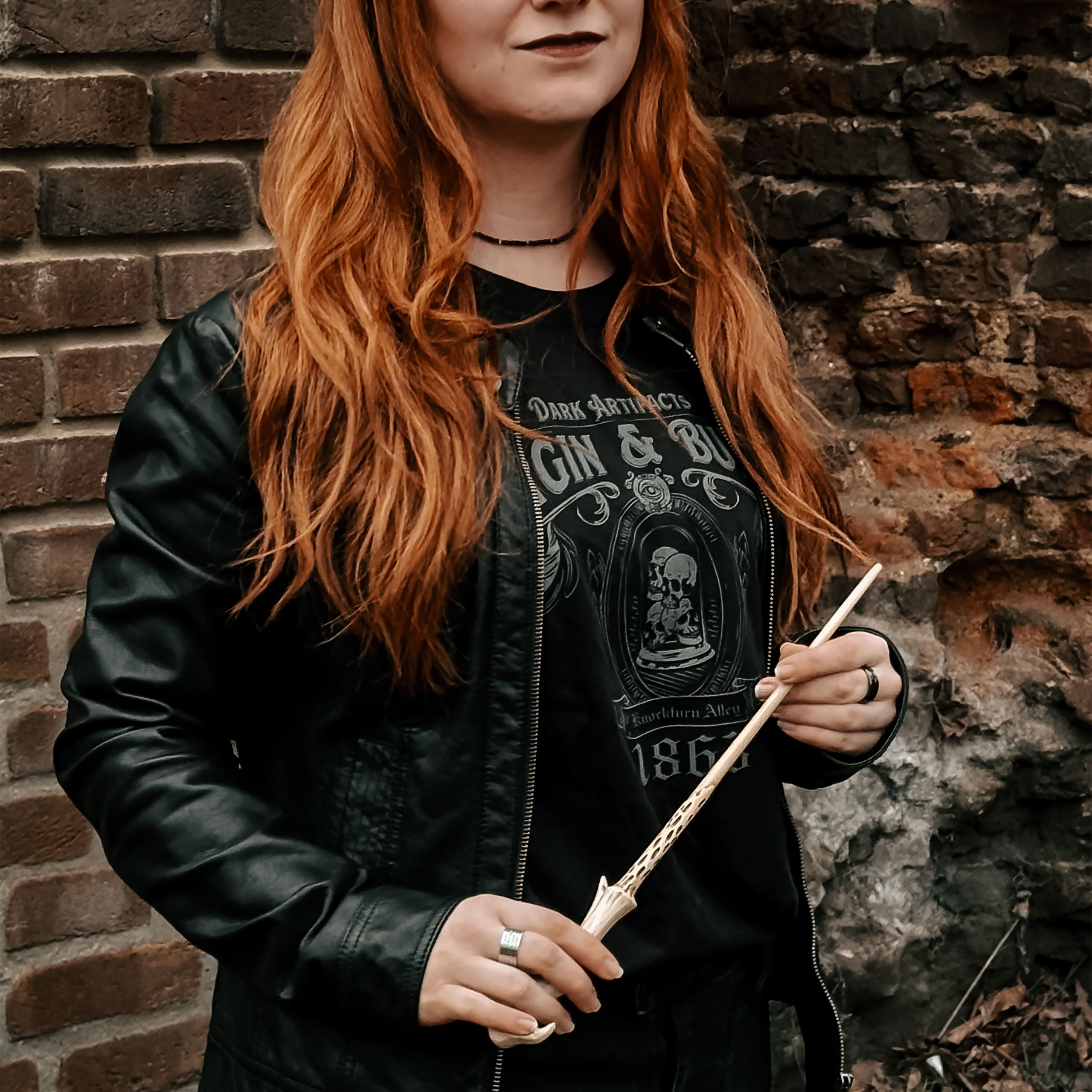Zdjęcie produktu Koszulka Borgin and Burkes czarna - Harry Potter