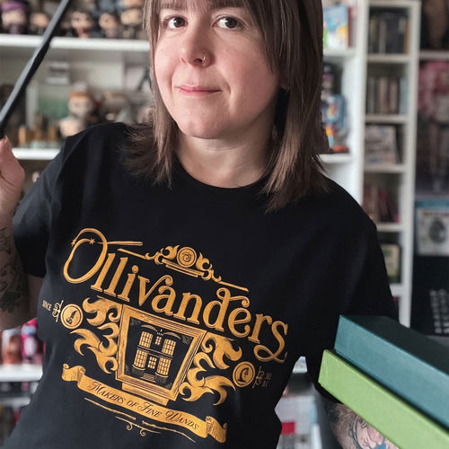 Zdjęcie produktu Koszulka Ollivanders czarna - Harry Potter