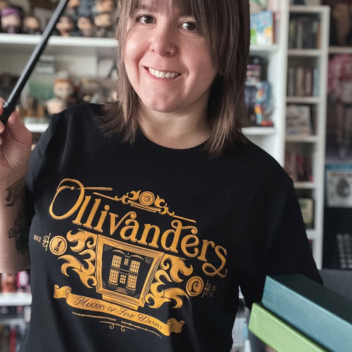 Zdjęcie produktu Koszulka Ollivanders czarna - Harry Potter