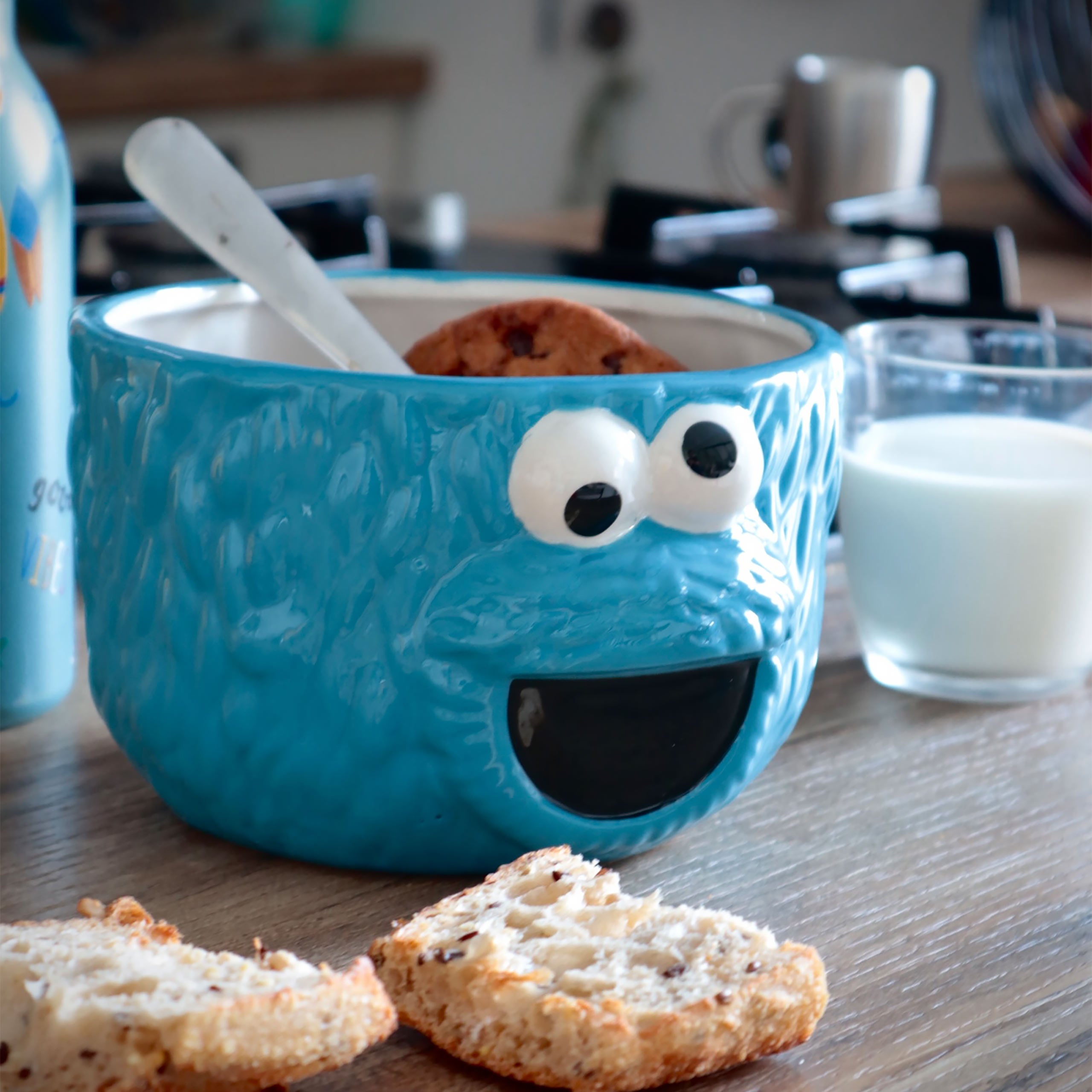 Zdjęcie produktu Ulica Sezamkowa - Miska na płatki Cookie Monster