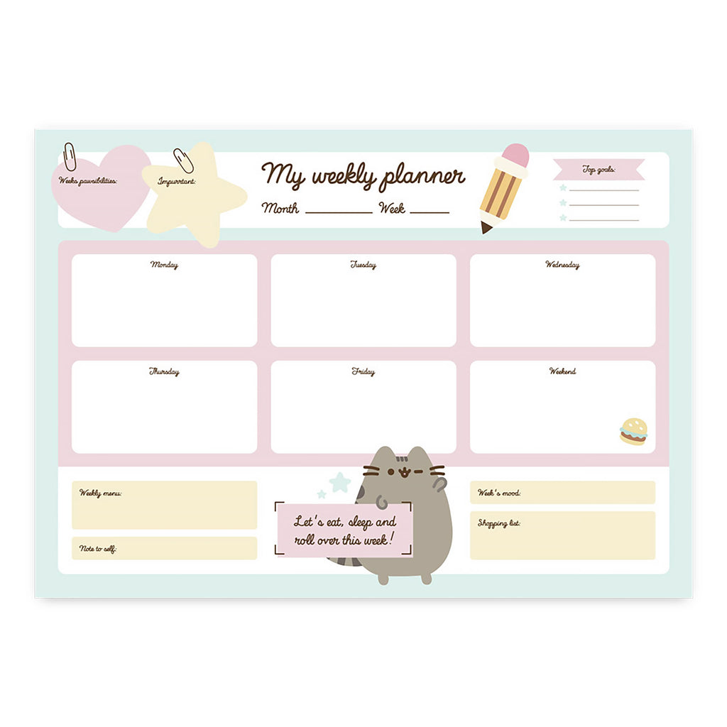 Zdjęcie produktu Pusheen - Jedz i śpij tygodniowy planer