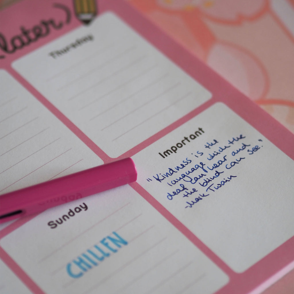 Product image Pusheen - Things To Do Later Weekly Planner