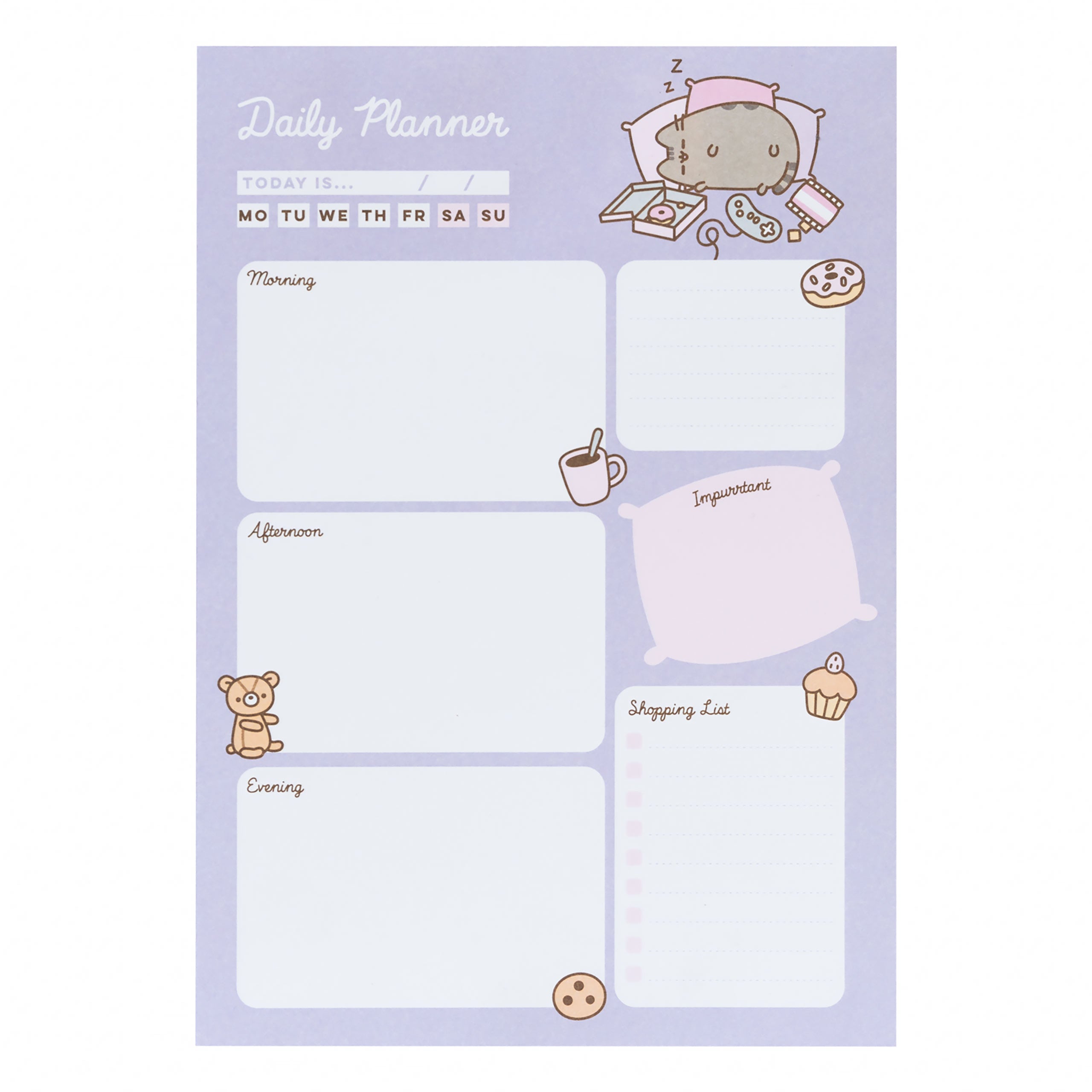 Zdjęcie produktu Pusheen - Sleep Planer Dzienny