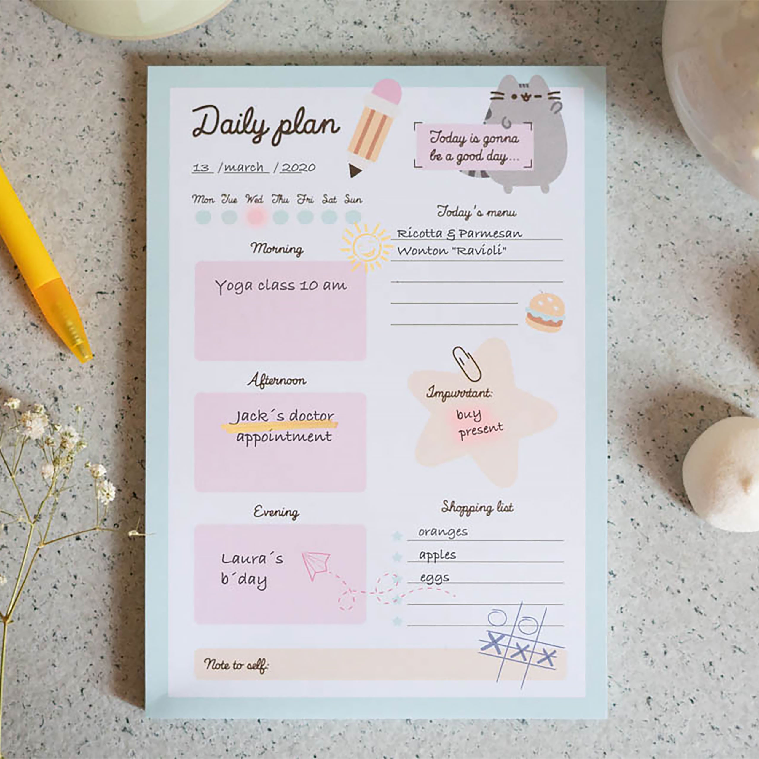 Zdjęcie produktu Pusheen - Good Day Planer Dzienny