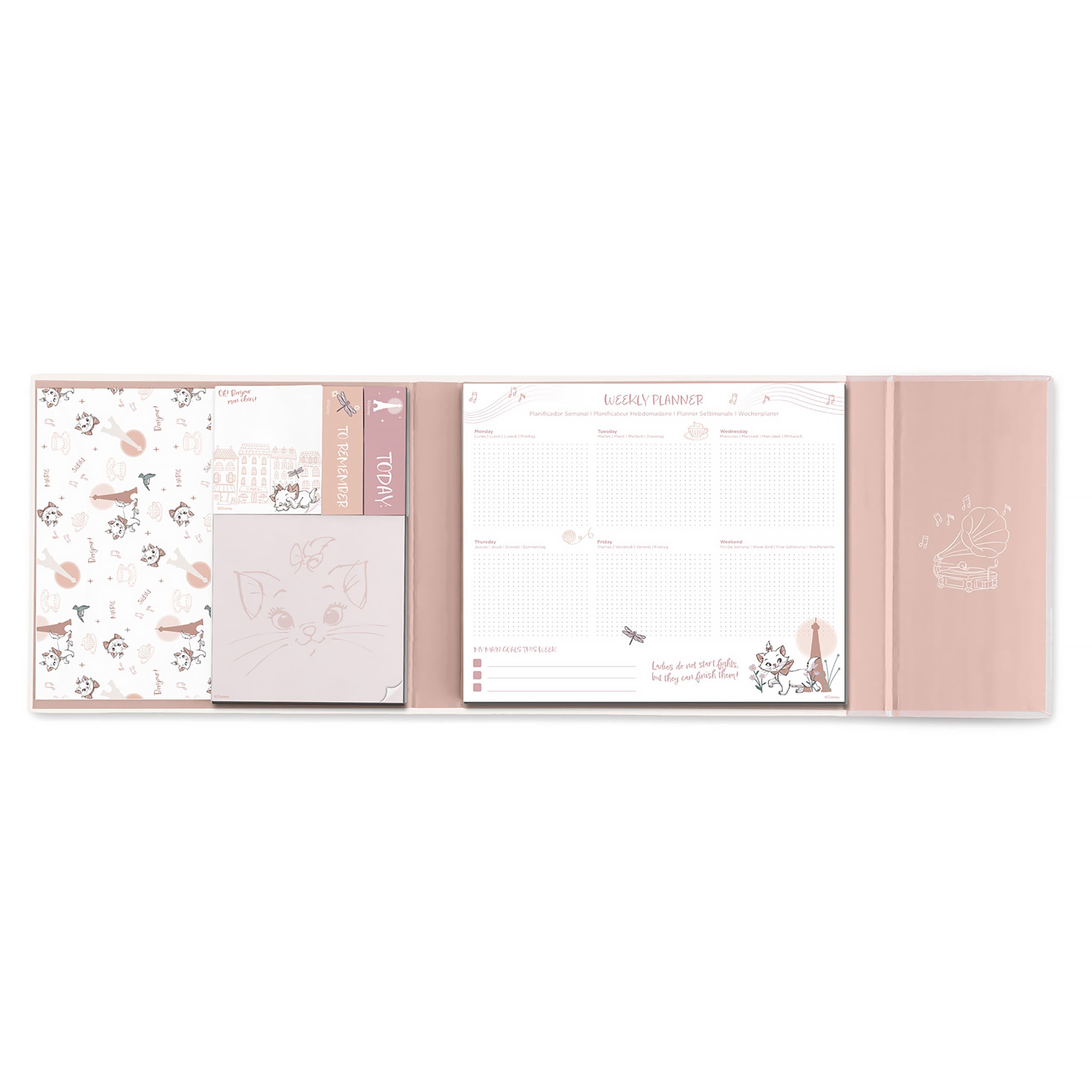 Product image The Aristocats - Marie Parisian Dream Weekly Planner Book