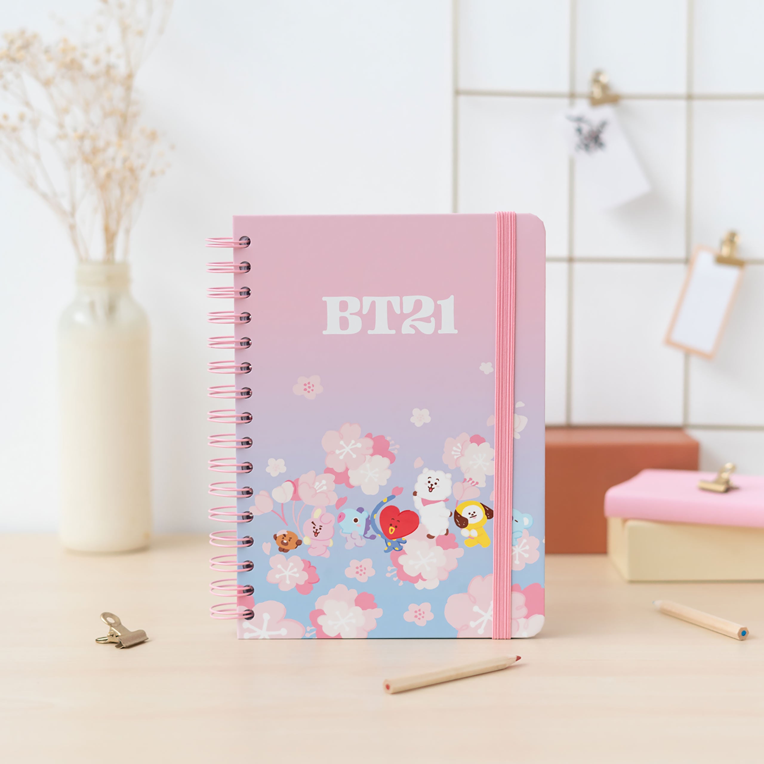 Zdjęcie produktu BT21 - Cherry Blossom Notatnik