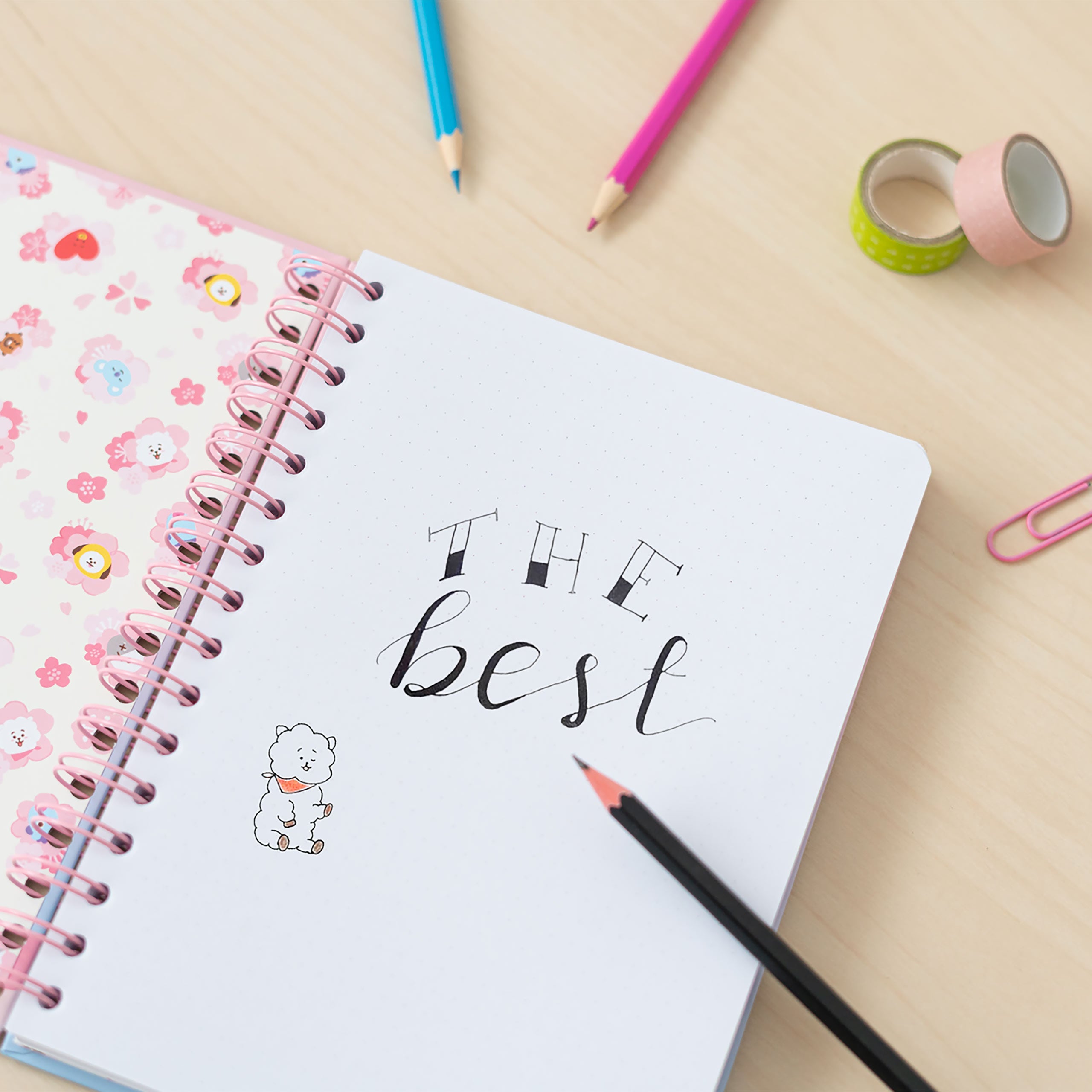 Zdjęcie produktu BT21 - Cherry Blossom Notatnik