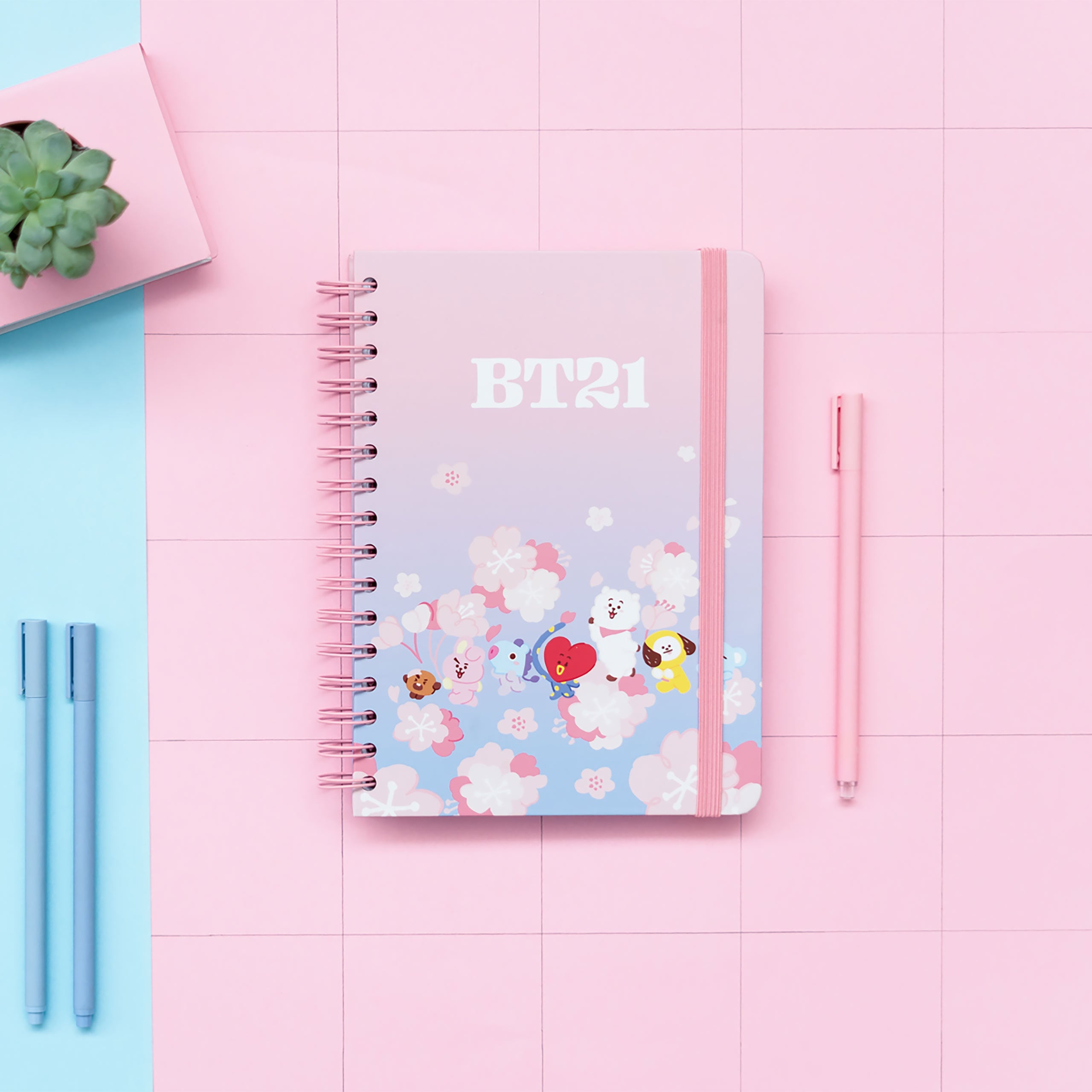 Zdjęcie produktu BT21 - Cherry Blossom Notatnik