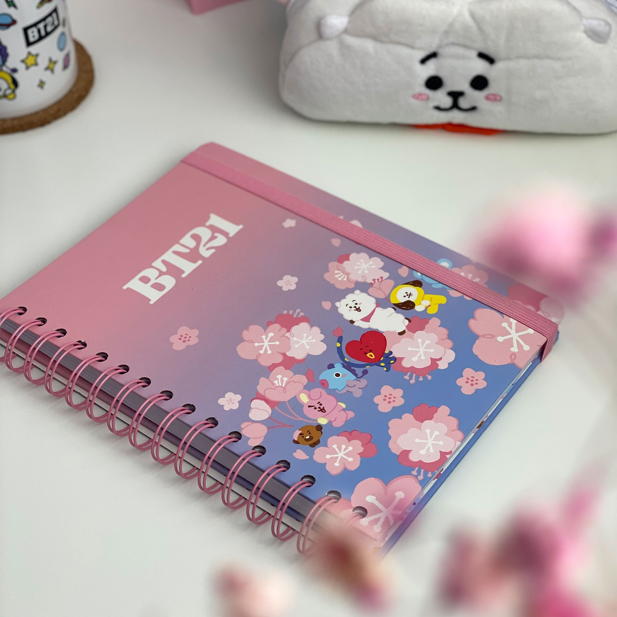 Product image BT21 - Cherry Blossom Notebook